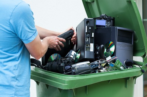 Efficient waste management process for builders