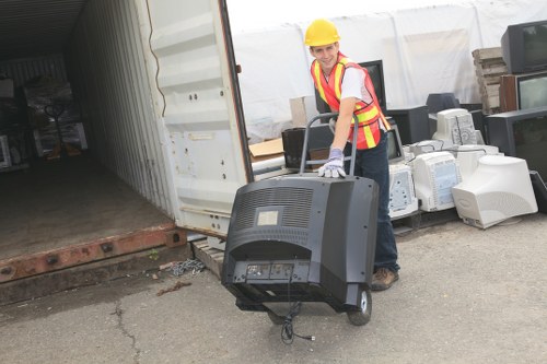 On-site assessment of a commercial waste location