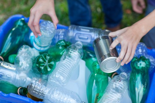 Recycling facilities handling commercial waste in Soho